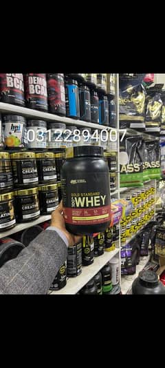 Whey Protein & imported supplement available