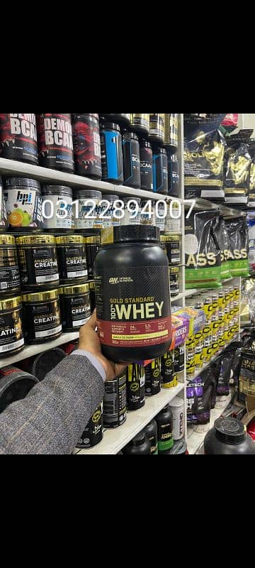 Whey Protein & imported supplement available 0