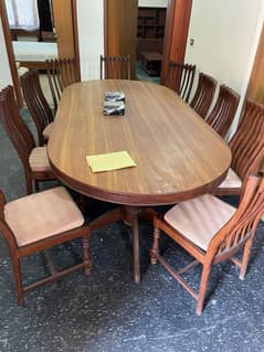 Dining Table,Two Double Beds with mattress, Sofa Set, Office Table