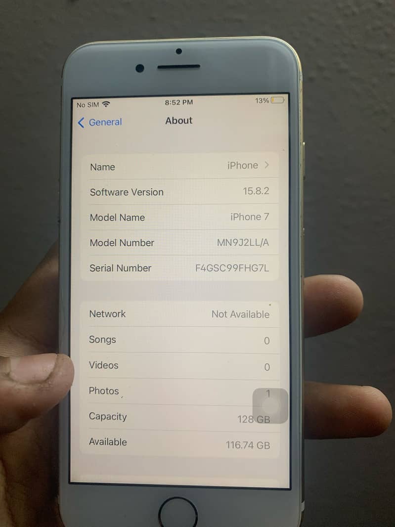 i phone 7 128gb gold non pta 4