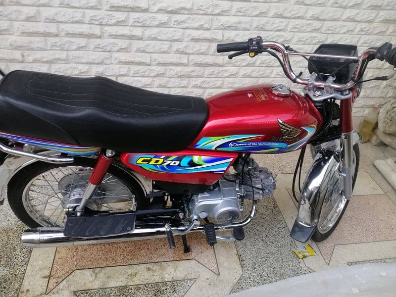 Honda CD 70 2024 Modle 3