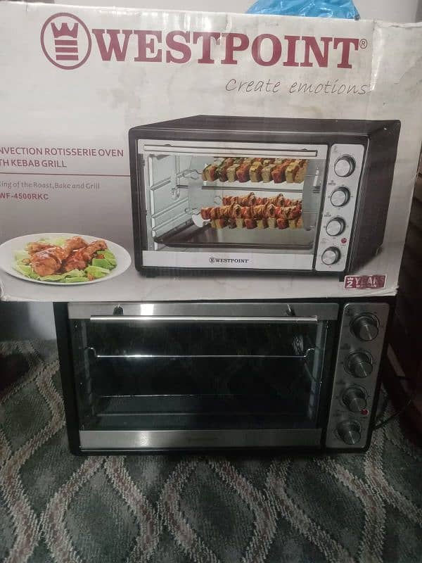 Electric Oven | Model no. W. F. 4500. R. K. C karachi 2