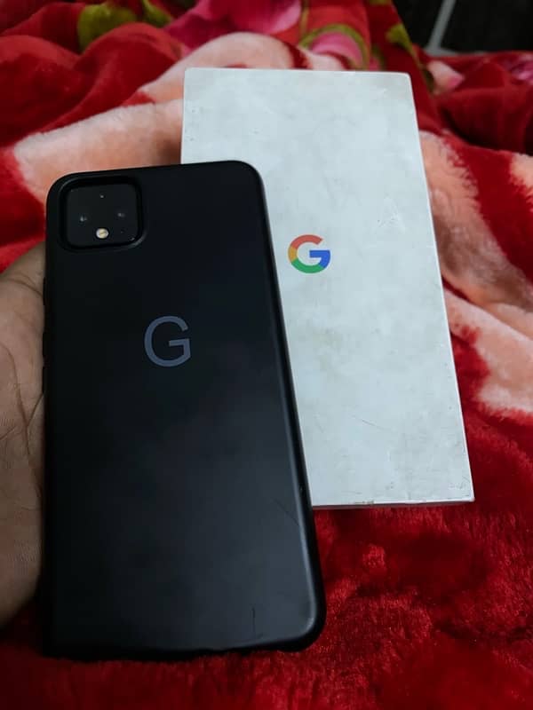 Google Pixel 4XL complete box 10by10 2