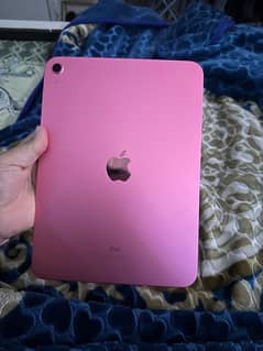 ipad 10 generation pink colour 64gb with pink pencil