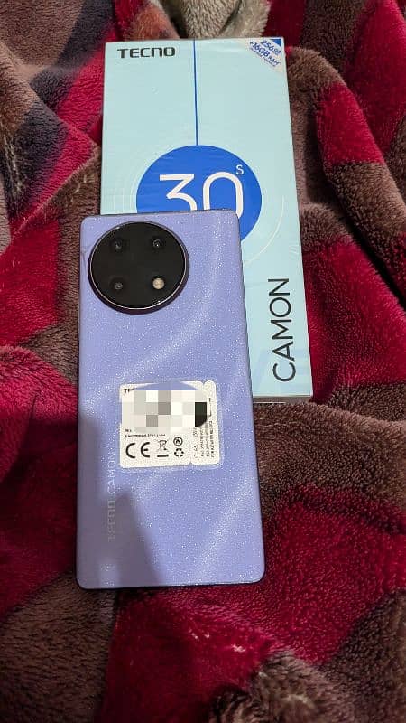 Urgent sale Tecno camon 30s full warranty almost 0