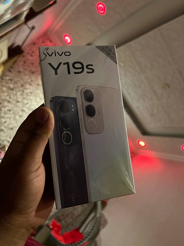 vivo y19s just box open 1