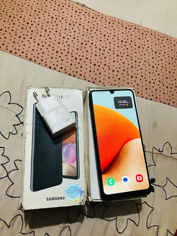 Samsung galaxy a32 6/128 with complete assocceriese pta oficial aprove 2