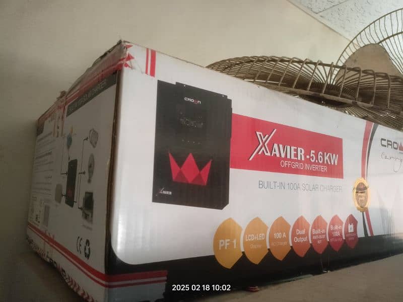 solar inverter for sale 6kva crown Xavier 5.6kw 3