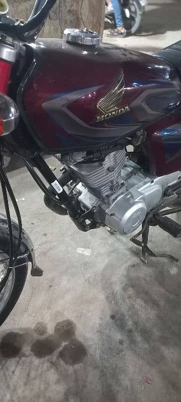 Honda CG 125 2022 7 month karachi no 0