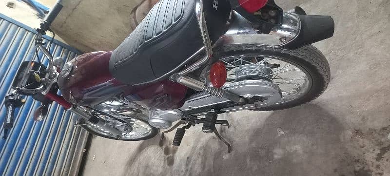 Honda CG 125 2022 7 month karachi no 7