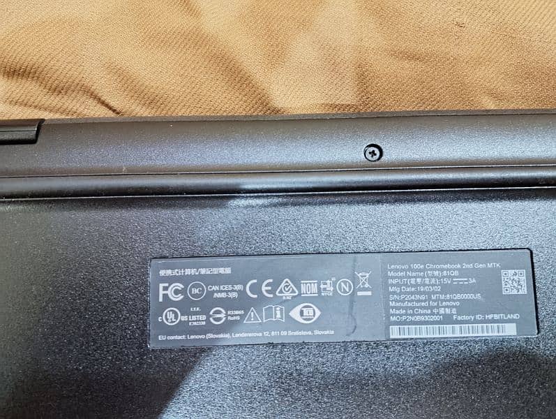 Lenovo Chromebook 100e 2nd generation 8