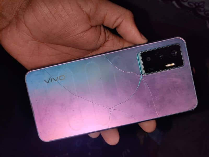 vivo v23e ram 8+4 memory 128 gb back side damage rk 3