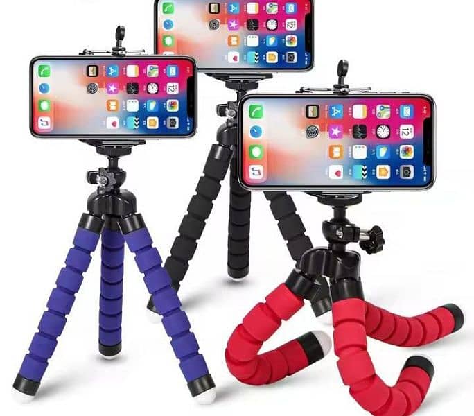 premium black silicon plastic tripod stand in 599 only 0