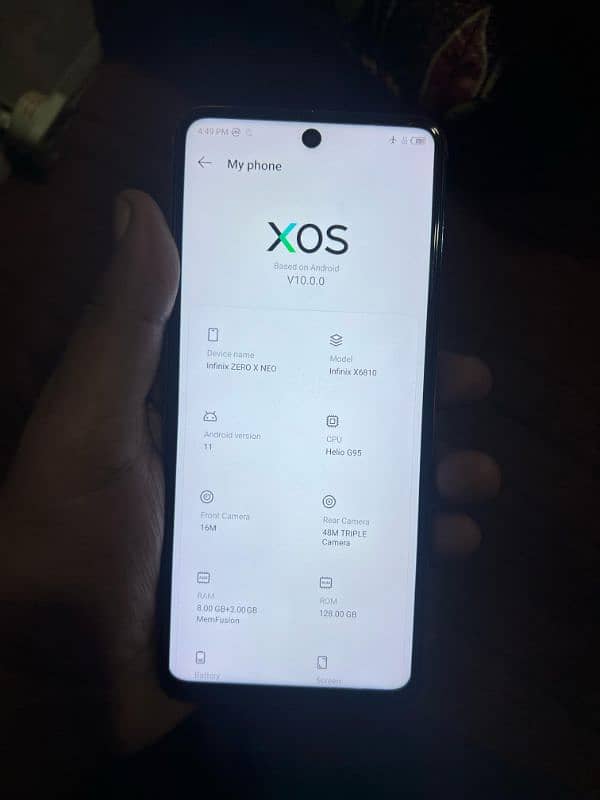 Infinix zero x neo 3