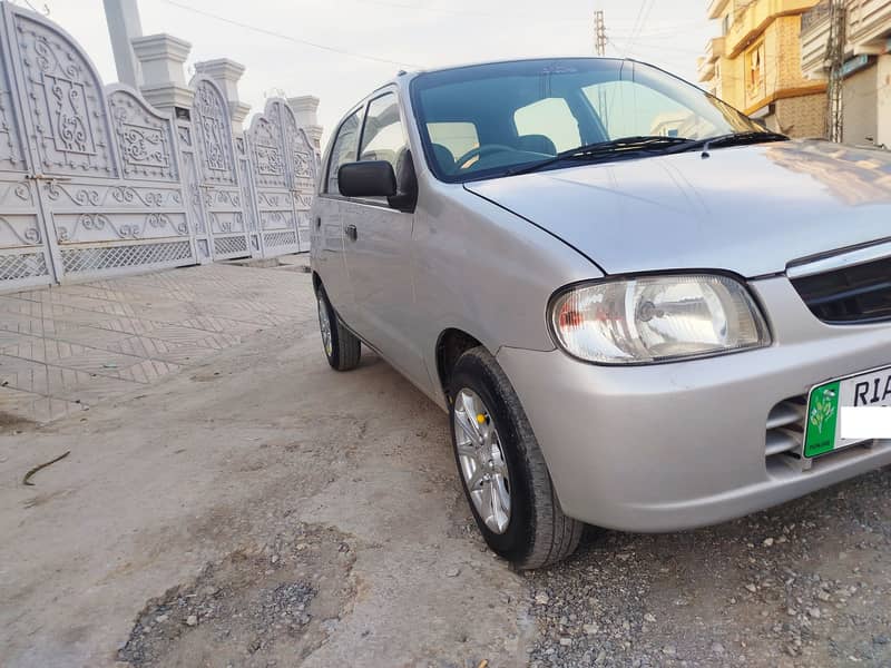 Suzuki Alto VXR 2007(End) Rawalpindi No. Silver Color CNG/AC Alloyrims 2