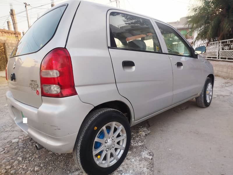 Suzuki Alto VXR 2007(End) Rawalpindi No. Silver Color CNG/AC Alloyrims 3