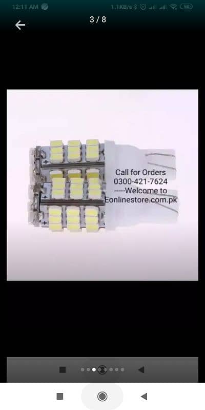 SUPER bright car BA15S 1156 bulbs emit 10x brighter light than t 5