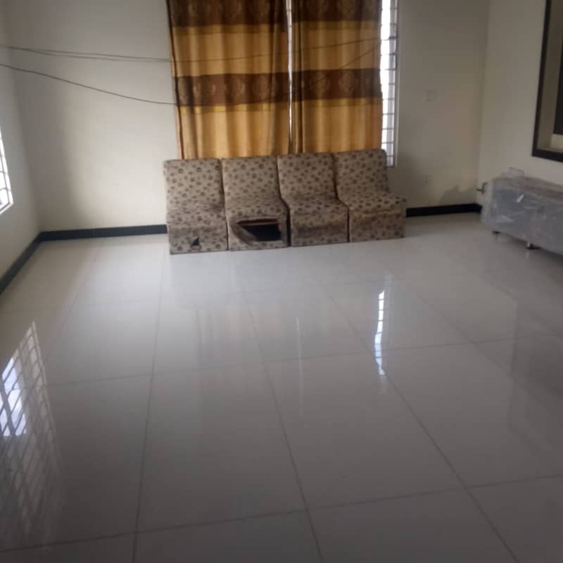 New Tile Flooring UPPER PORTION FOR RENT ، 10 Marla HOUSE For RENT in Soan Garden BLOCK A Near to highway only walking Distance 4& 5 mint distance 2