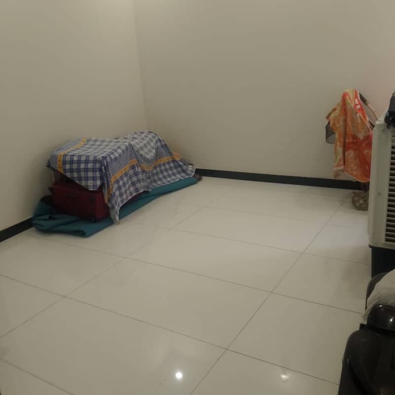 New Tile Flooring UPPER PORTION FOR RENT ، 10 Marla HOUSE For RENT in Soan Garden BLOCK A Near to highway only walking Distance 4& 5 mint distance 3