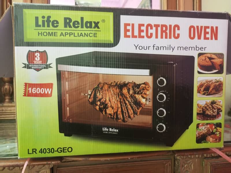 Life relex oven just one time use 3