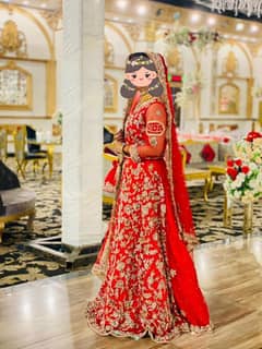 Bridal lehnga