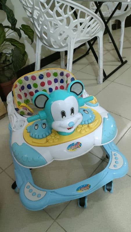 Used 12-Wheel Baby Walker 3