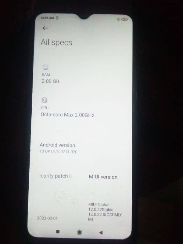 Redmi 9a Only Mobile 2 32 7