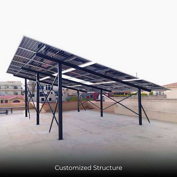 Solar Structure in Lahore,Solar Installation,Solar Panel,Net Metering 3