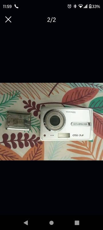 olympus digital camera without charger 1