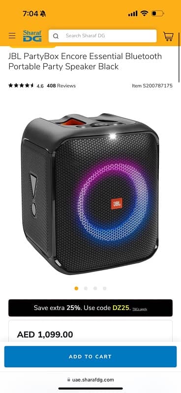 JBL PARTY BOX wireless brand new not used 1