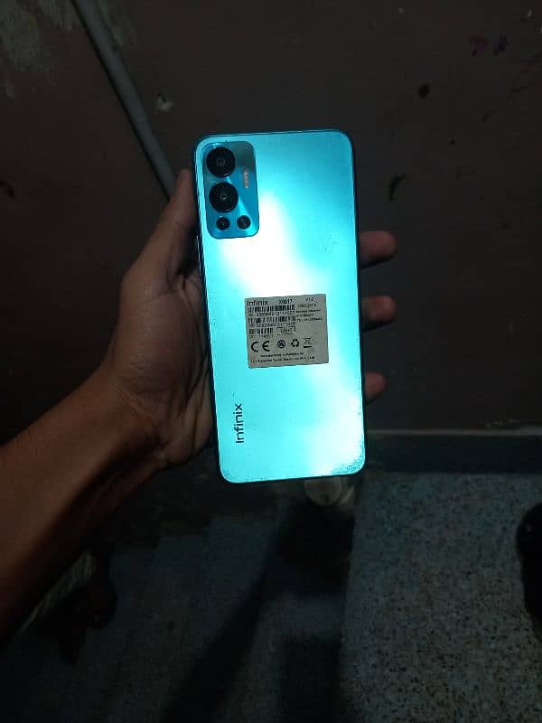 Infinix hot 12 6)128 with selldd phone 100 persent no any single iusse 0