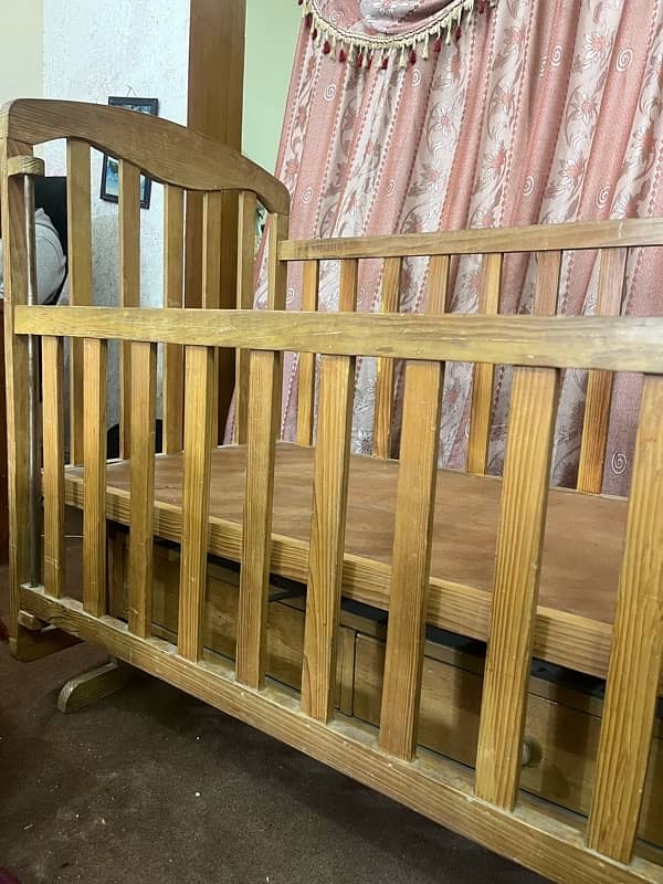 wooden Baby cot, baby cribs for kids 3