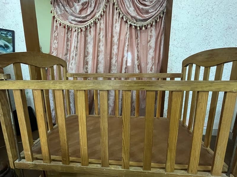 wooden Baby cot, baby cribs for kids 7