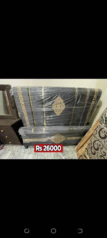 king size double bed kikar solid wood 7