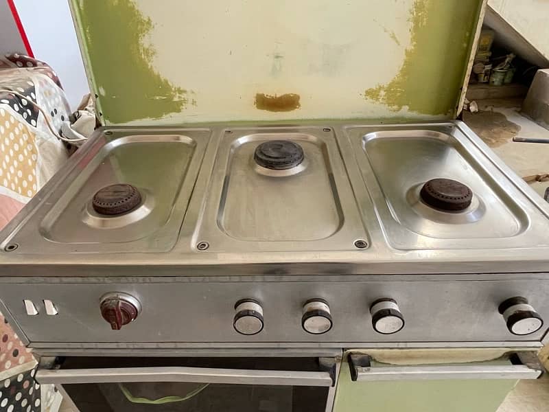 used singer oven and burner 0