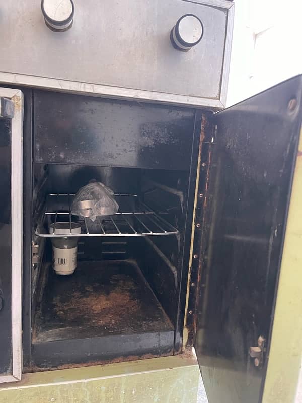 used singer oven and burner 4