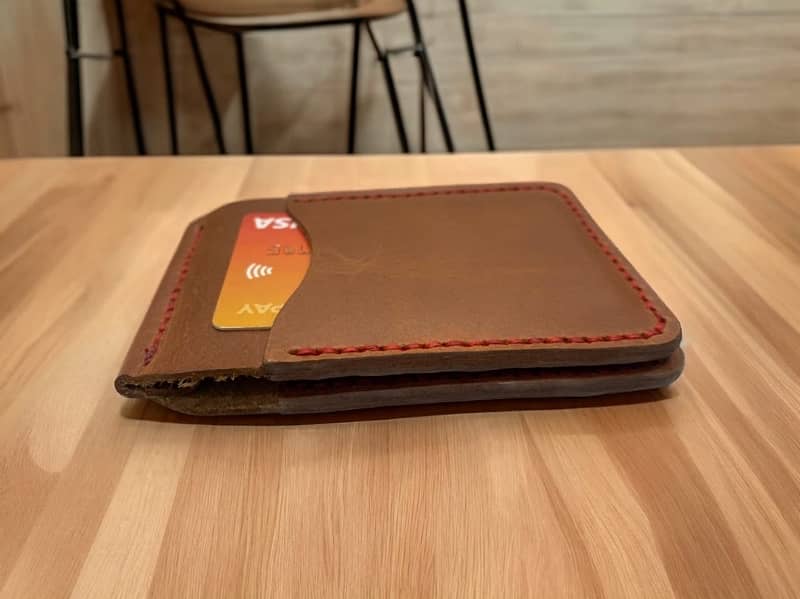 Original leather wallet 2