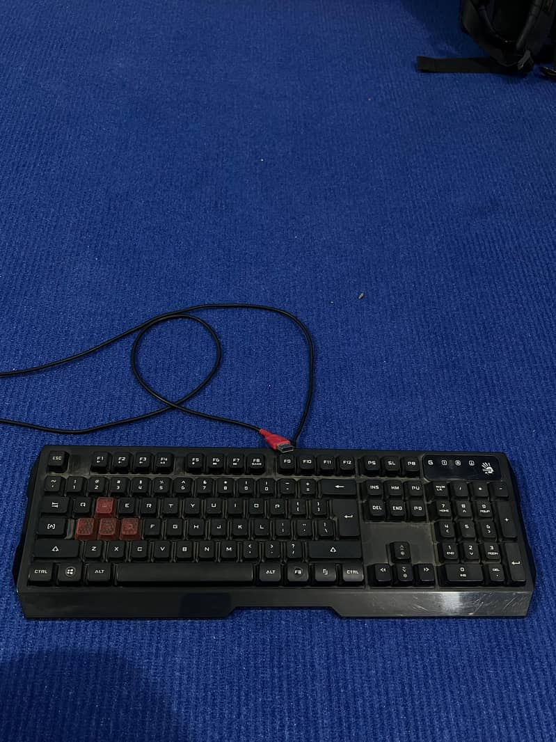 A4Tech RGB Bloody Gaming Keyboard Q135 0