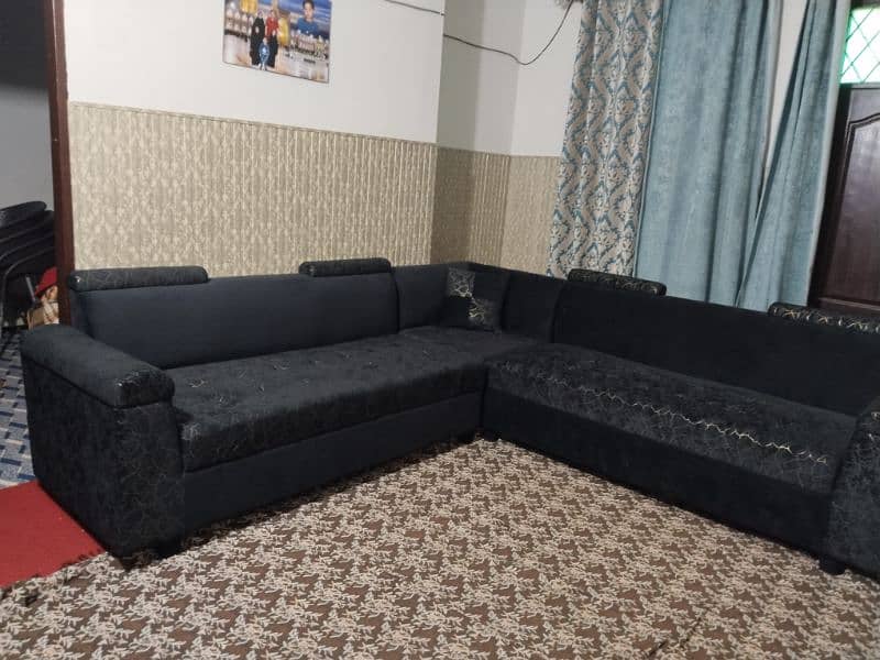 7 seater l shape brand new sofa set 1