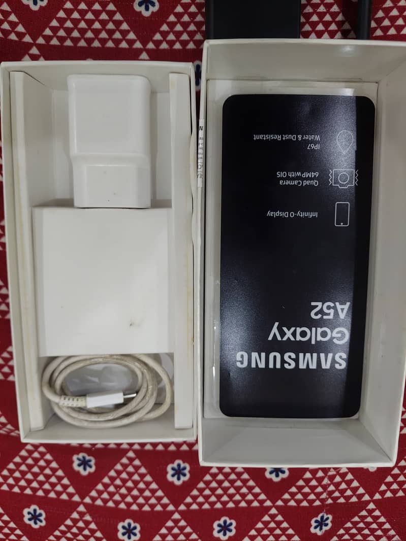 Samsung Mobile A52 official PTA approved for Sale (Urgent) 0