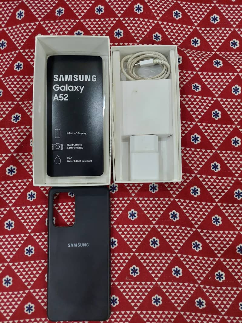 Samsung Mobile A52 official PTA approved for Sale (Urgent) 1