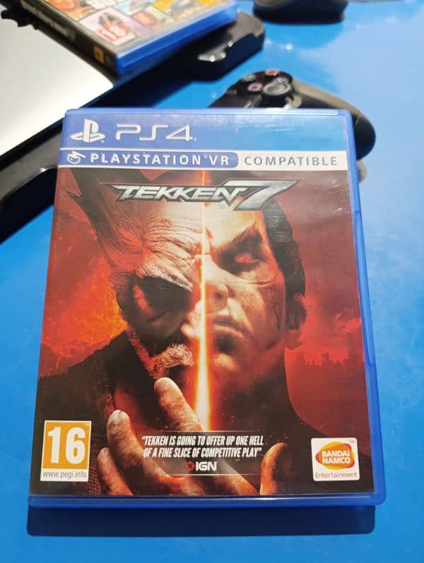 GTA 5 and Tekken 7 PS4 game brand New 1