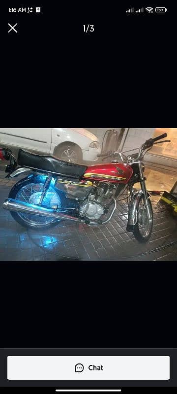 Honda 125 specail addition golden number 2