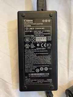 CANON CA-CP200 24V 2.2A COMPACT POWER ADAPTER