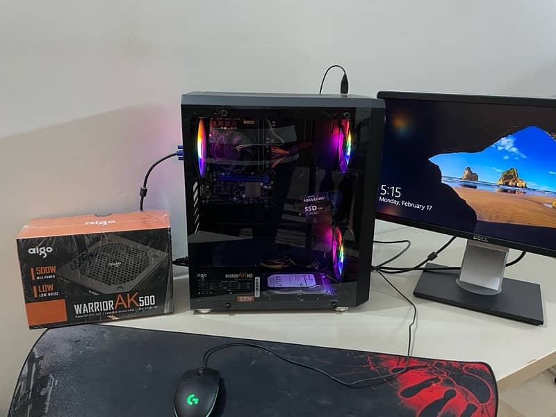 Gaming pc + moniter combo for sale 2