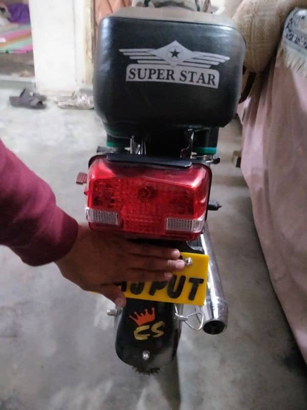 Super Star 70 Used bike new condition all ok . . . 4