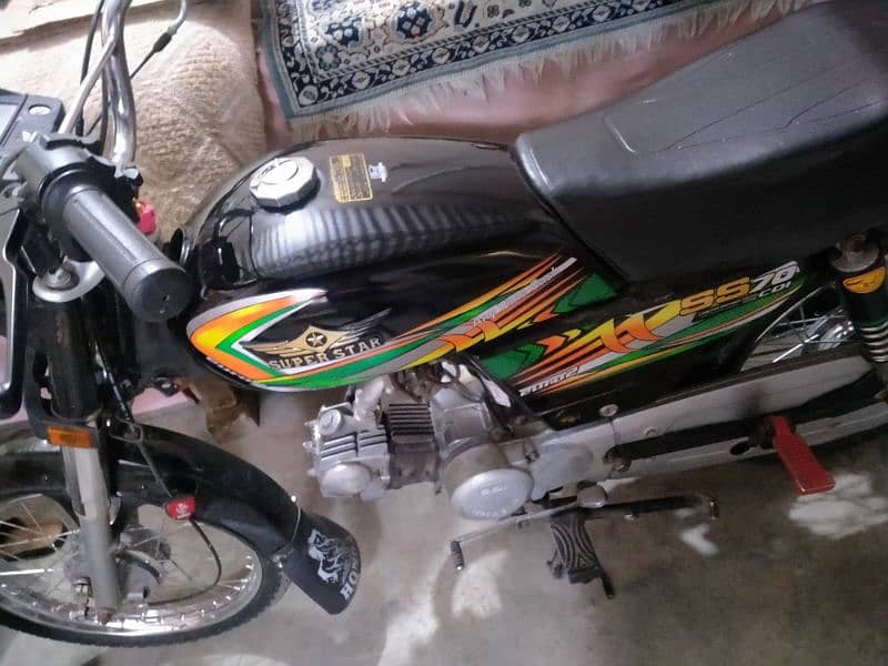 Super Star 70 Used bike new condition all ok . . . 6