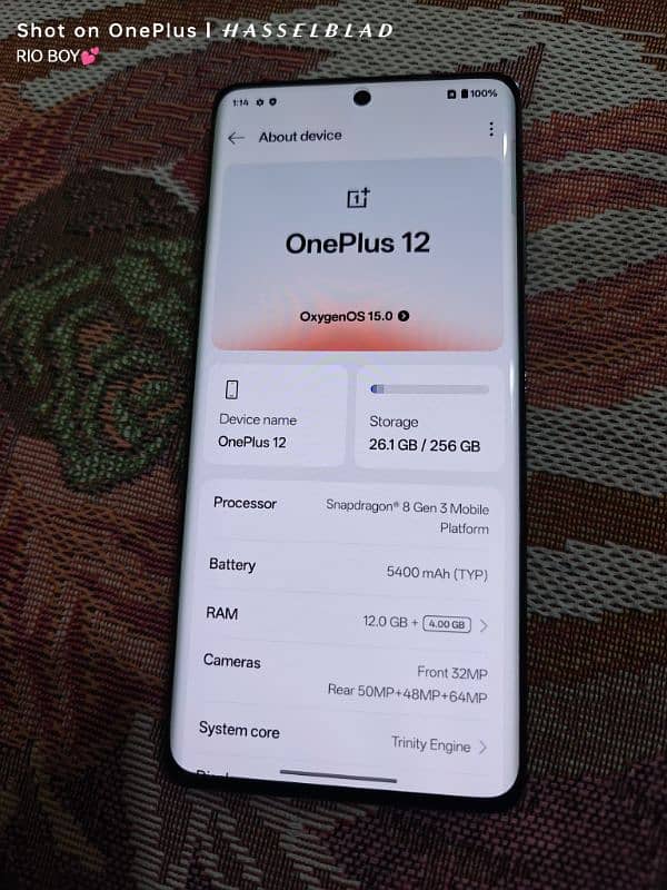 Oneplus 12 ( Pta Approve ) 8