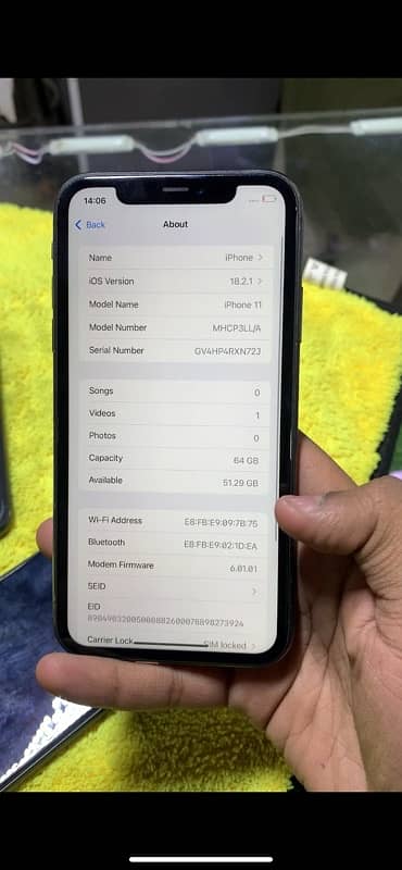 iphone 11 64gb non pta JV waterpack all okh orginal not refurbished 2