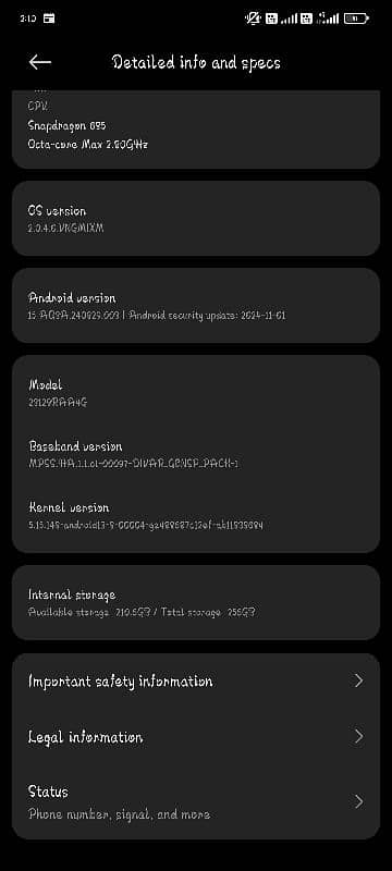 Redmi note 13.256gb 2